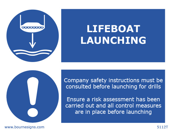 Lifeboat Launching Procedure 200mm x 150mm