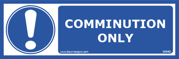 Comminution Only 300mm x 100mm