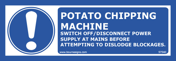 Potato Chipping Machine 300mm x 100mm