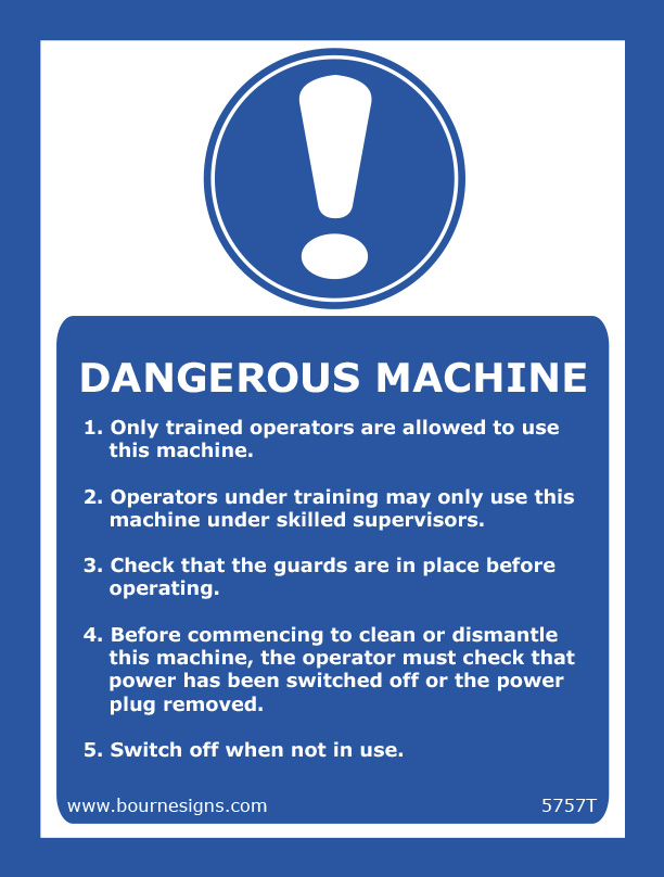 Dangerous Machine 150mm x 200mm
