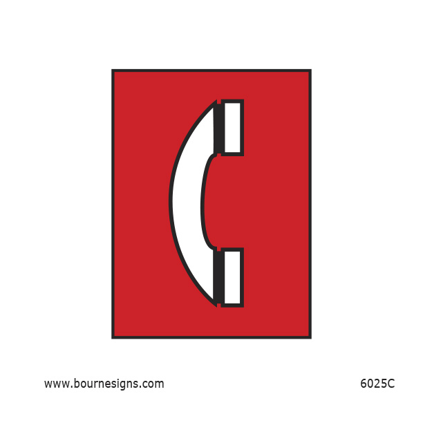 Emergency Telephone Station 150mm x 150mm