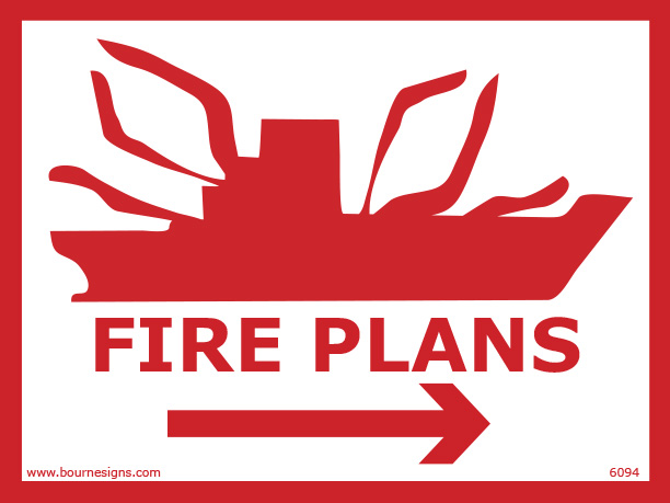 Fire Plans (right) 400mm x 300mm