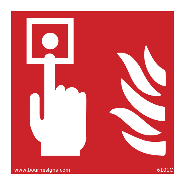 Fire Alarm Call Point 150mm x 150mm