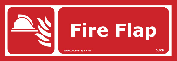 Fire Flap 300mm x 100mm