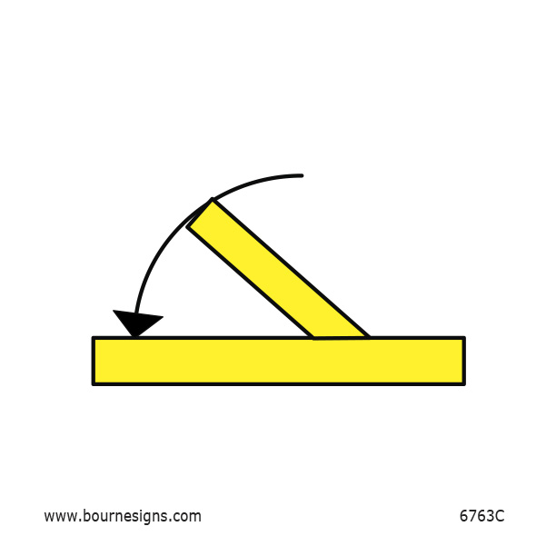 B Class Self-Closing Fire Door 150mm x 150mm