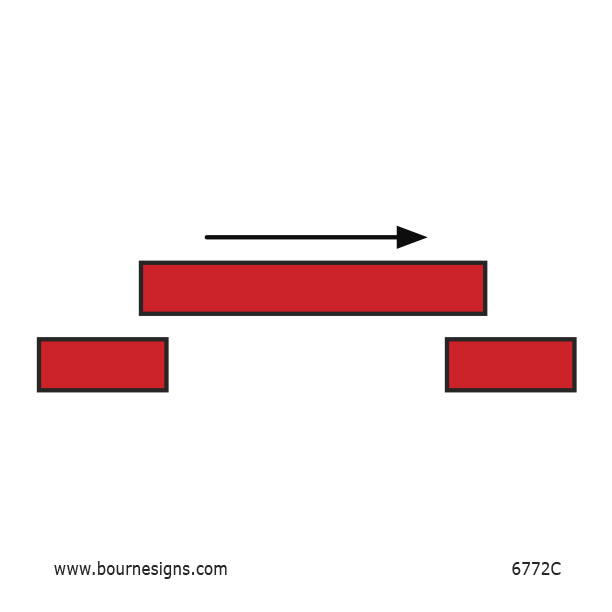 A Class Self-Closing Sliding Fire Door 150mm x 150mm