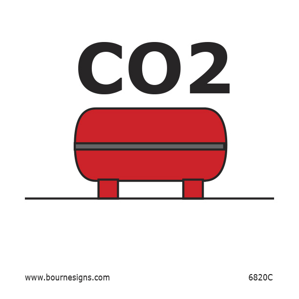 Fixed CO2 Fire Extinguisher Installation 150mm x 150mm