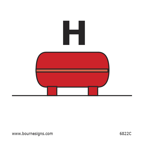 Fixed Halon Fire Extinguisher Installation 150mm x 150mm