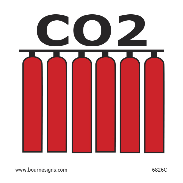 Fixed CO2 Fire Extinguisher Battery 150mm x 150mm