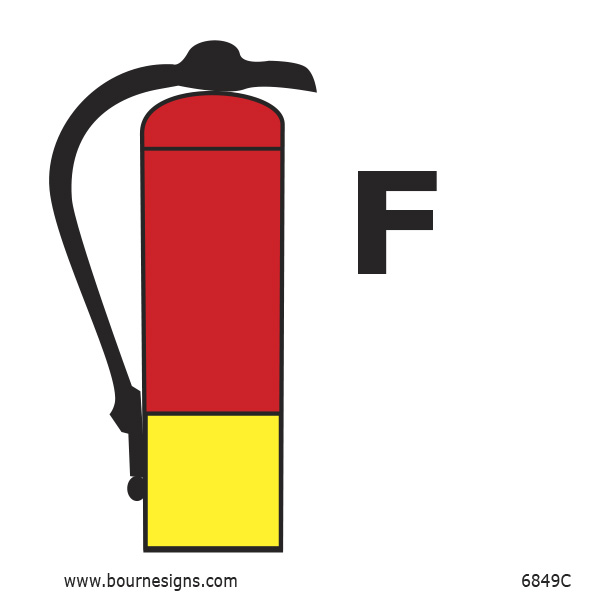 Foam Fire Extinguisher 150mm x 150mm