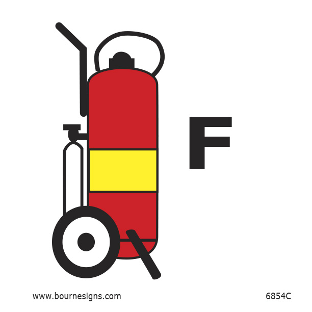 Wheeled Foam Fire Extinguisher 150mm x 150mm