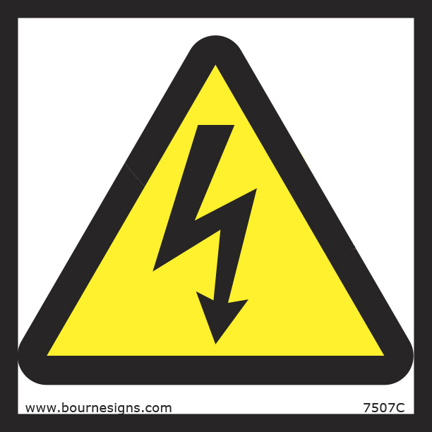 Electrical Hazard 150mm x 150mm