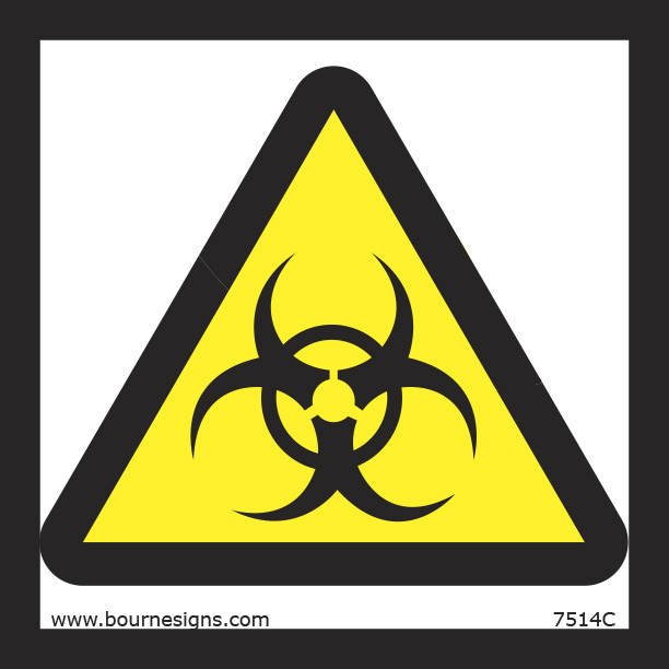 Biohazard 150mm x 150mm