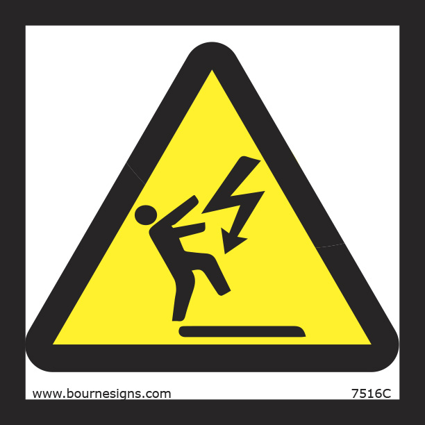 Danger of Death 150mm x 150mm